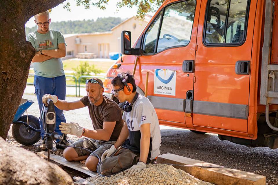 orientation stage structure sillans la cascade argimsa